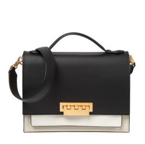 Zac Zac Posen Earthette large accordion leatherbag
